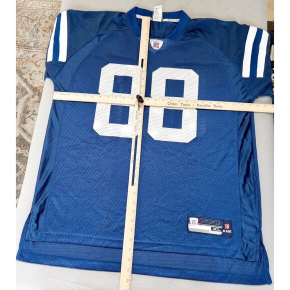 Reebok On Field Indianapolis Colts‎ Marvin Harrison #88 Jersey Mens XL - Picture 3 of 7